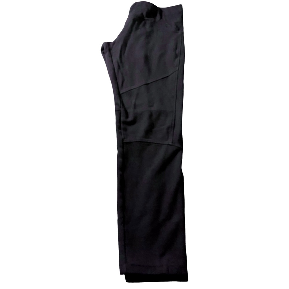 DKNY Moto Style Soft Stretch Pants - Black